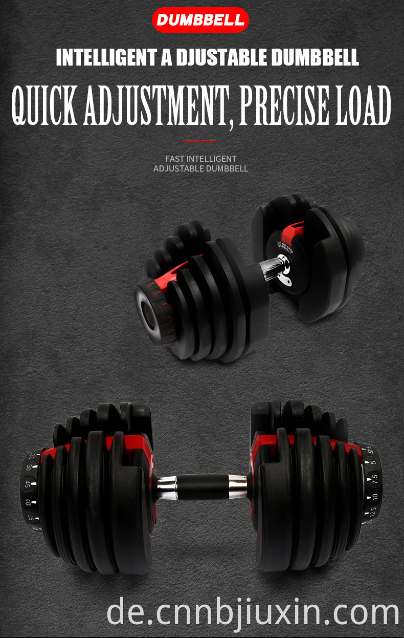 Hot selling dumbbells that can quickly adjust 12-level 